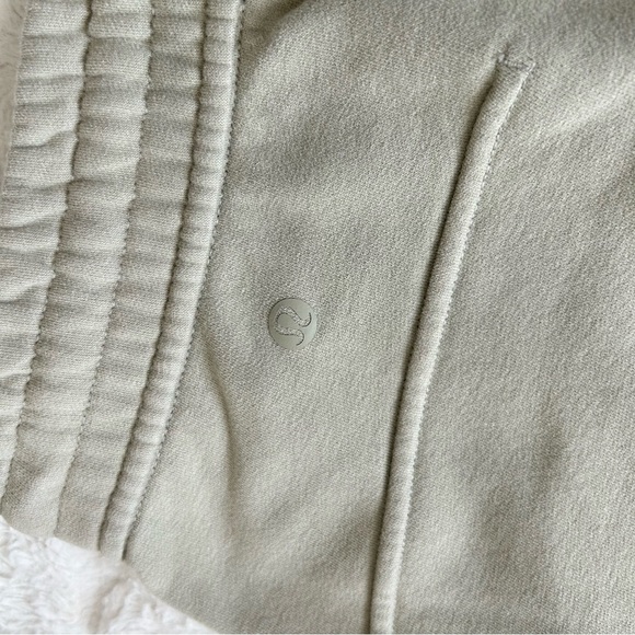 Loungeful High Rise Jogger Graphic *Full Length Size 6 in Raw Linen Stretch Cozy - Picture 7 of 14